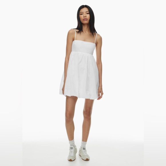 ◾️Aritzia Sunday Best Strapless Elio Poplin Dress - Picture 8 of 10
